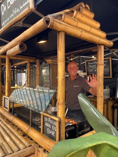 de bamboehut