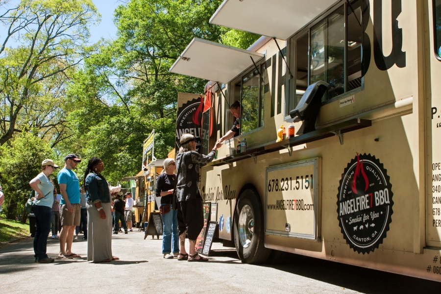 Foodtrucks passen zich aan elk exterieur aan