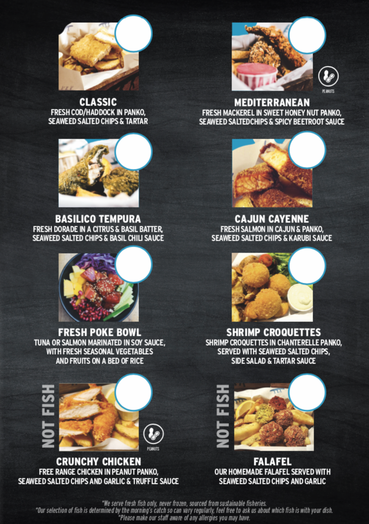 Creative Fish & Chips Food Truck Vis Brussels