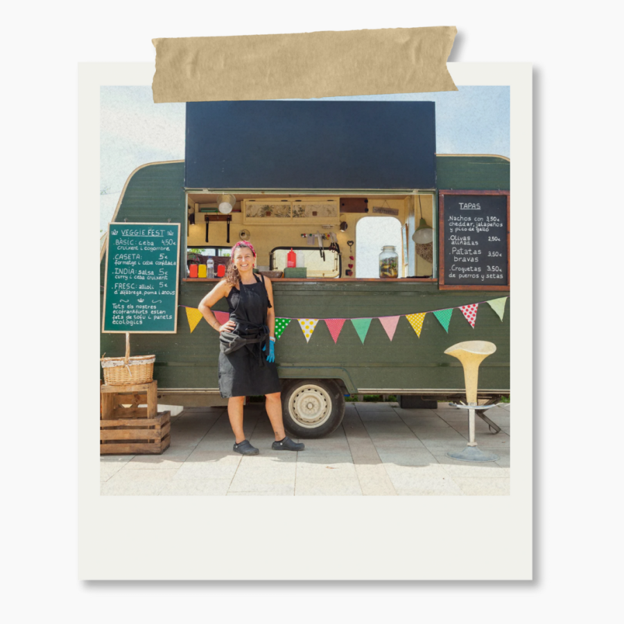 Foodtruck op eigen terrein