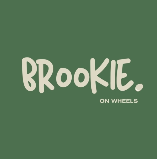 Brookie on wheels